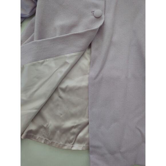 VTG Neiman Marcus HELENA Lilac Sleeveless Dress & Matching Wool Overcoat Size 3T - Picture 9 of 16